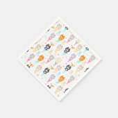 Party Napkins Nautical Themed Birthday Party. Serviette (Ecke)