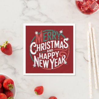 Party Napkins - Party zu Weihnachten Serviette
