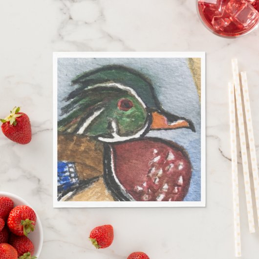 Party Napkins Rustikal Serviette (Beispiel)