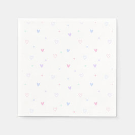 Party Napkins zu einer magischen Geburtstagsparty. Serviette