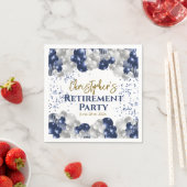 Party Navy Balloons Serviette (Beispiel)