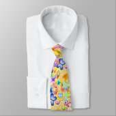Party Neck Tie - Joy - Deine Farbe Krawatte (Gebunden)