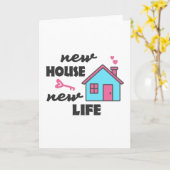 Party Neue Haustür Neues Leben Karte (Gelbe Blume)