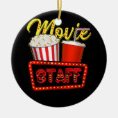 Party Night Behind Awesomen Keramik Ornament (Vorne)