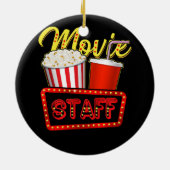 Party Night Behind Awesomen Keramik Ornament (Hinten)