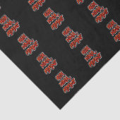 Party Ninja Seidenpapier (Ausschnitt)