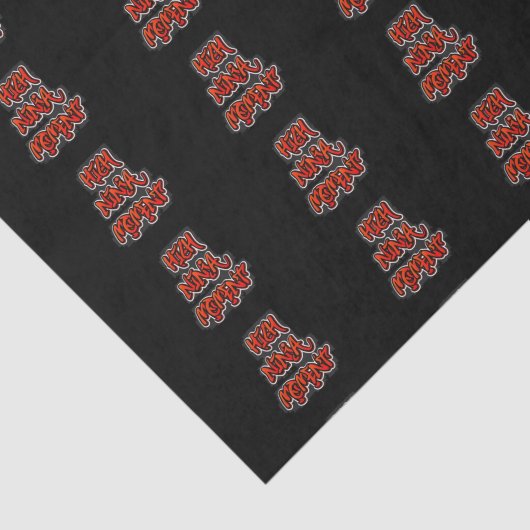 Party Ninja Seidenpapier (Ausschnitt)