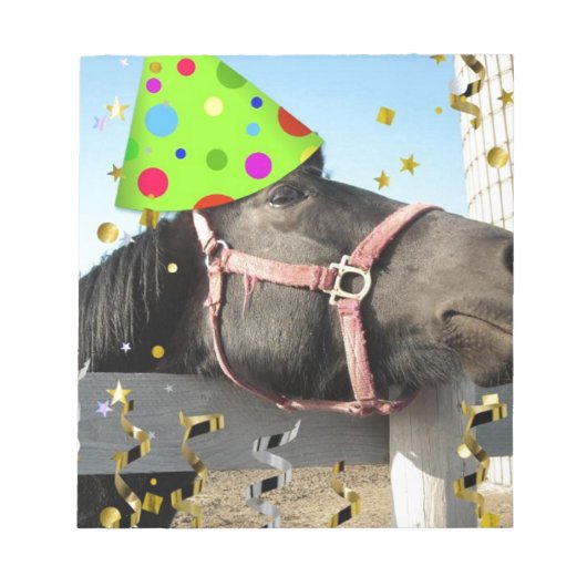 Party Notizblock (Vorderseite)