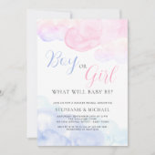 Party oder Mädchen Einladung (Vorderseite)