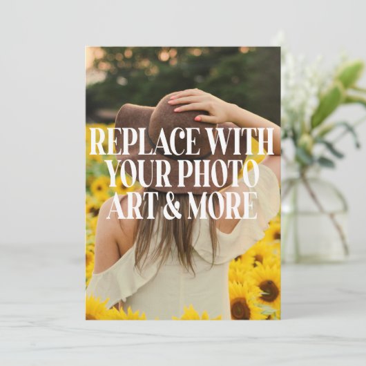 Party- oder Veranstaltungseinladung Einladung (Stehend Vorderseite)