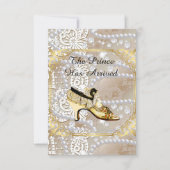 Party- ODER WEDEREINLADUNG VON CINDARELLA Einladung (Vorderseite)