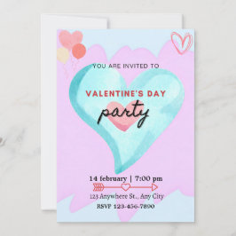 PARTY OF LOVE AND FRIENDSHIP  EINLADUNG