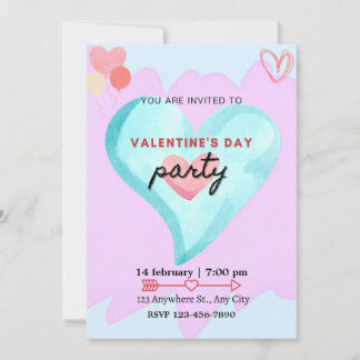 PARTY OF LOVE AND FRIENDSHIP EINLADUNG