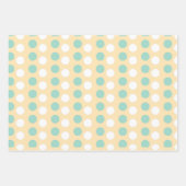 Party Ostereier Set von 3 Geschenkpapier Set (Vorderseite 3)