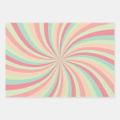 Party Ostereier Set von 3 Geschenkpapier Set (Vorderseite 2)