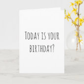 Party Owl Geburtstag Karte (Gelbe Blume)