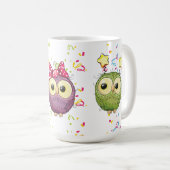 Party Owls Tasse (VorderseiteRechts)