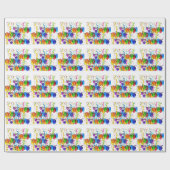 Party Packpapier. Geschenkpapier (Flach)