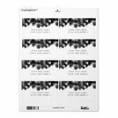 Party-Packungsbeilage für schwarze und weiße Cavia (Vorne)