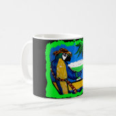 PARTY PAPAGEI KAFFEETASSE (Vorderseite Links)
