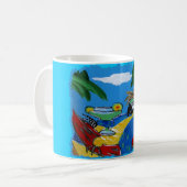PARTY PAPAGEI KAFFEETASSE (Vorderseite Links)