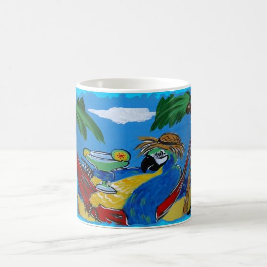 PARTY PAPAGEI KAFFEETASSE (Mittel)