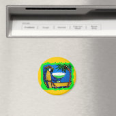 PARTY-PAPAGEI MAGNET (In Situ (Geschirrspüler))