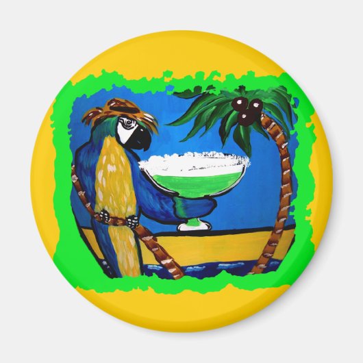 PARTY-PAPAGEI MAGNET (Vorne)