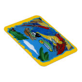Party Papagei Magnet (Rechte Seite)