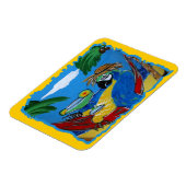 Party Papagei Magnet (Linke Seite)