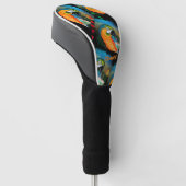 Party Papageien Golf Headcover (angewinkelt)