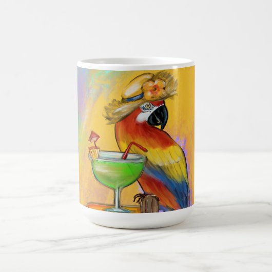 Party Papageien Kaffeetasse (Mittel)