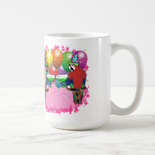 PARTY PAPAGEIEN KAFFEETASSE