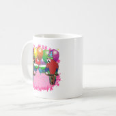 PARTY PAPAGEIEN KAFFEETASSE (Vorderseite Links)