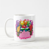 PARTY PAPAGEIEN KAFFEETASSE (Links)