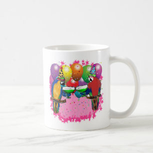 PARTY PAPAGEIEN KAFFEETASSE