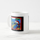 PARTY PAPAGEIEN KAFFEETASSE (Vorderseite Links)