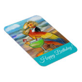 Party Papageien Magnet (Rechte Seite)