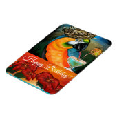 Party Papageien Magnet (Linke Seite)