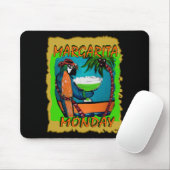Party Papageien Mousepad (Mit Mouse)