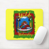 Party Papageien Mousepad (Mit Mouse)