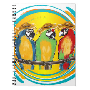 PARTY PAPAGEIEN NOTIZBLOCK