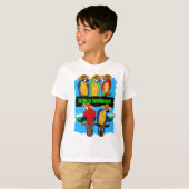 PARTY PAPAGEIEN T-Shirt (Vorne ganz)