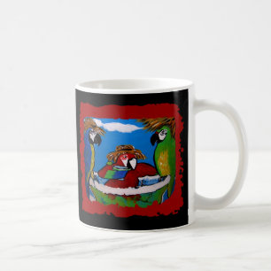 Party-Papageis Jubel Kaffeetasse