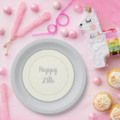 Party Paper China-look Rimmed 25. Pappteller (Party)