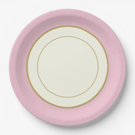 Party Papier China-Look Plate geritten Pappteller