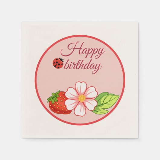 Party-Papier-Serviette Serviette (Vorderseite)