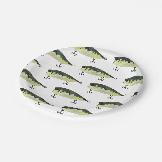 Party Papier Teller (Schrägansicht)