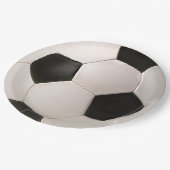 Party-Papierdruckpapier für Fußball-Teller Pappteller (Schrägansicht)