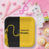 Party-Papierdruckpapier-Teller für Graduierungspap Pappteller (Party)